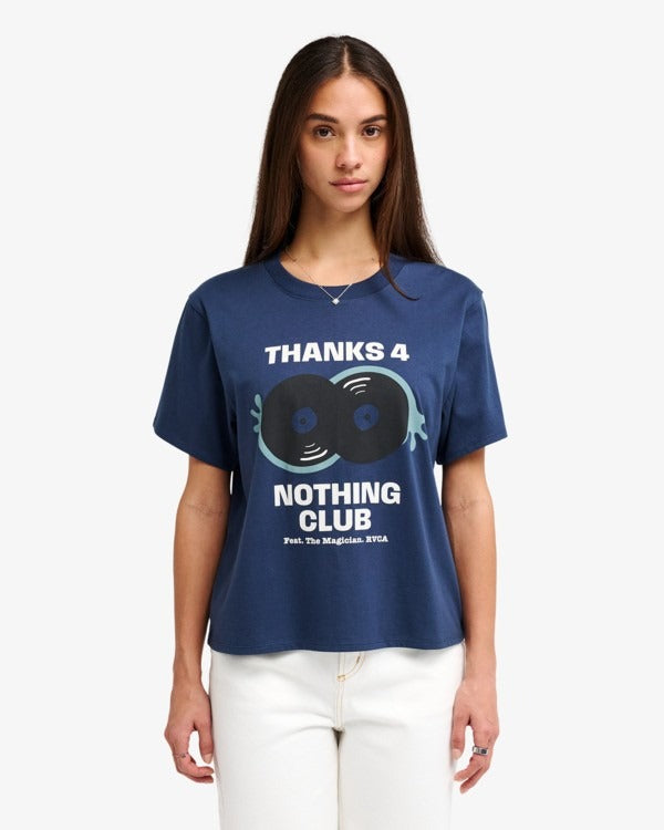 RVCA Thanks For Easy Short Sleeve T-Shirt- XL | RVCA | - Northshore Newquay - Surf/Skate Shop