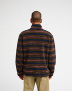 RVCA Westwood Snap Fleece-Navy