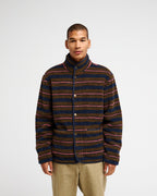 RVCA Westwood Snap Fleece-Navy