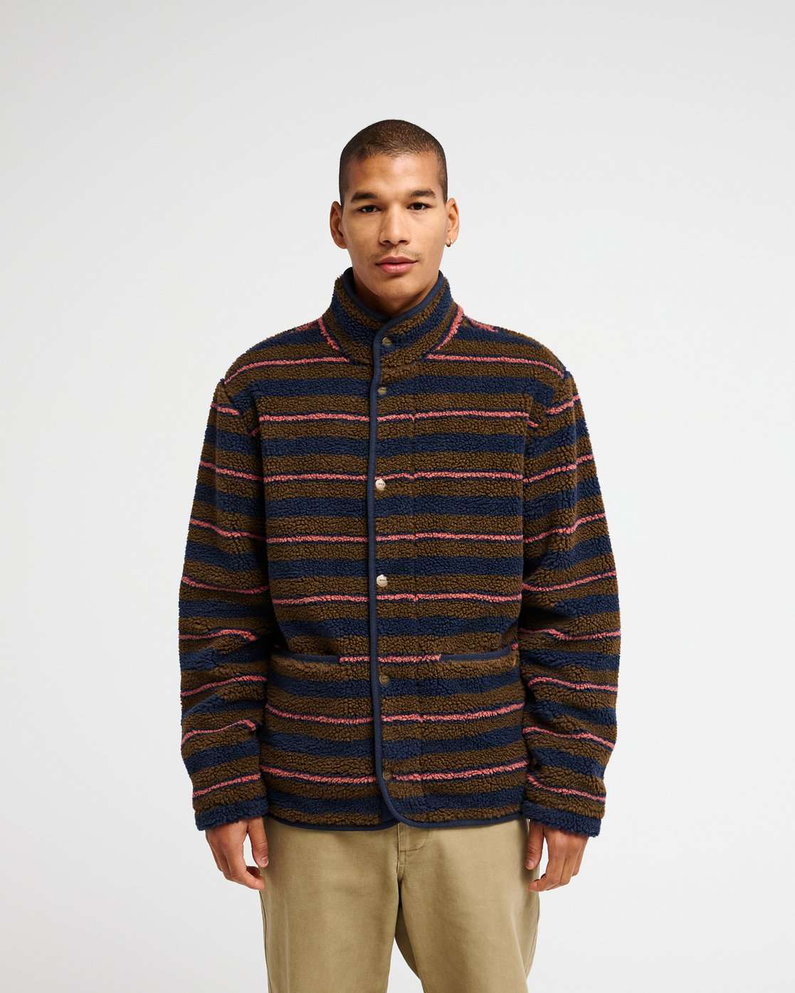 RVCA Westwood Snap Fleece-Navy | RVCA | - Northshore Newquay - Surf/Skate Shop