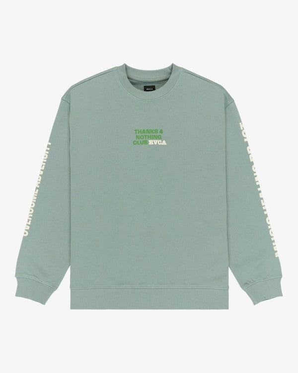RVCA Men's Magician Crew-Lead | RVCA | - Northshore Newquay - Surf/Skate Shop