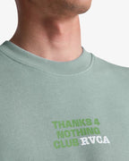 RVCA Men's Magician Crew-Lead | RVCA | - Northshore Newquay - Surf/Skate Shop