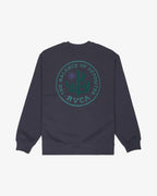 RVCA Sanctum Sweatshirt-Garage Blue