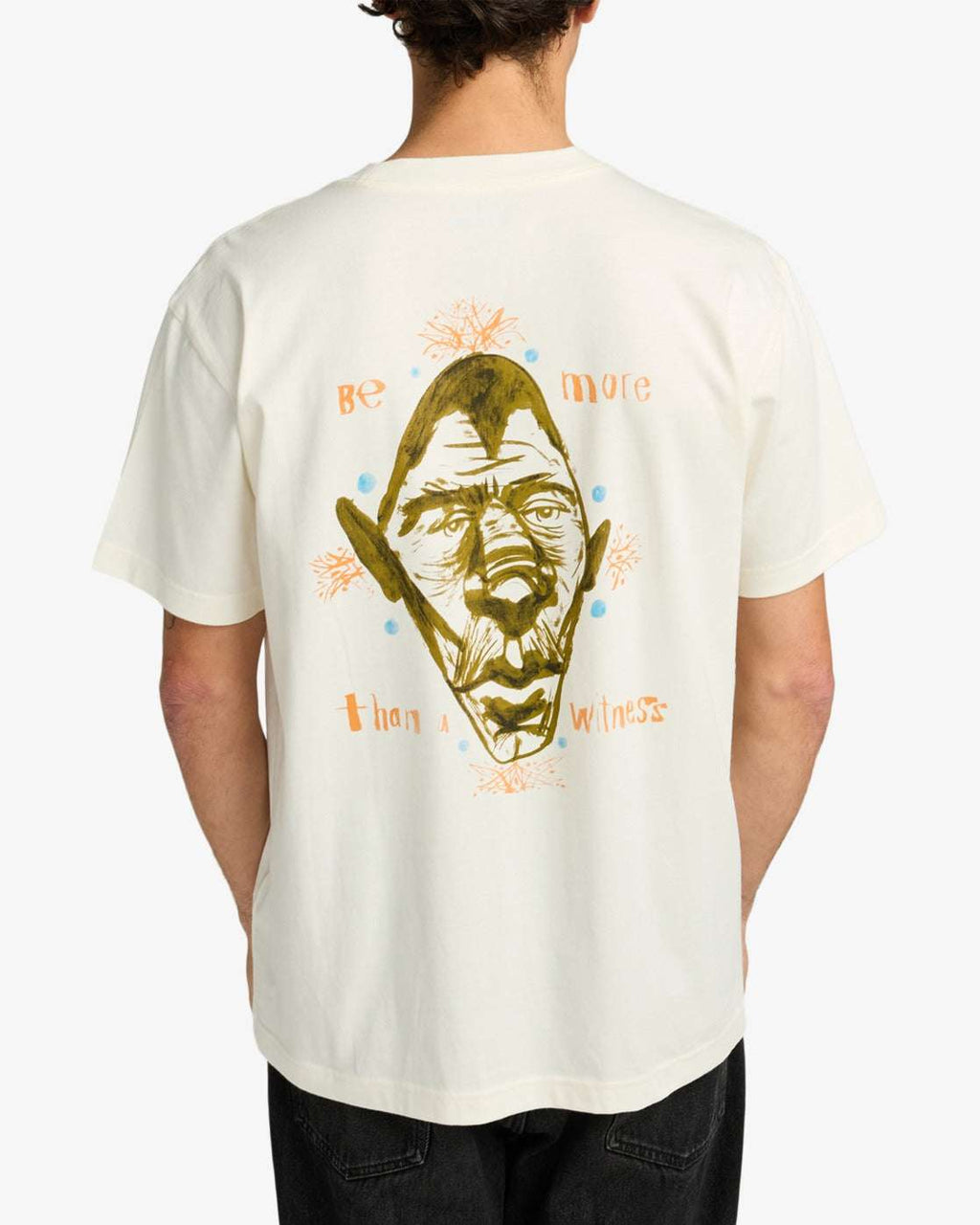 RVCA Jacobs VA T-shirt-Antique white | RVCA |