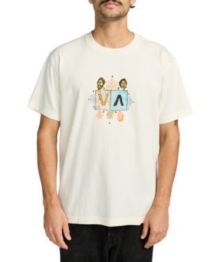 RVCA Jacobs VA T-shirt-Antique white | RVCA |
