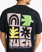 RVCA Men's Mosaic Tshirt - Black | RVCA | T Shirt