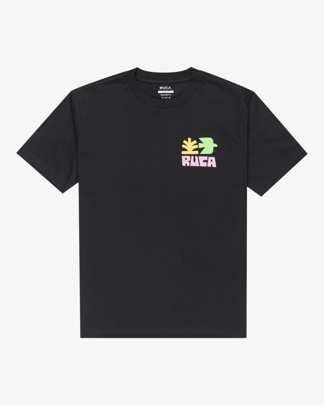 RVCA Men's Mosaic Tshirt - Black | RVCA | T Shirt