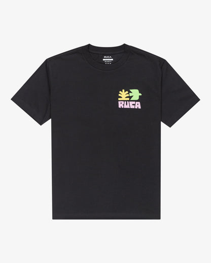 RVCA Men's Mosaic Tshirt - Black | RVCA | T Shirt