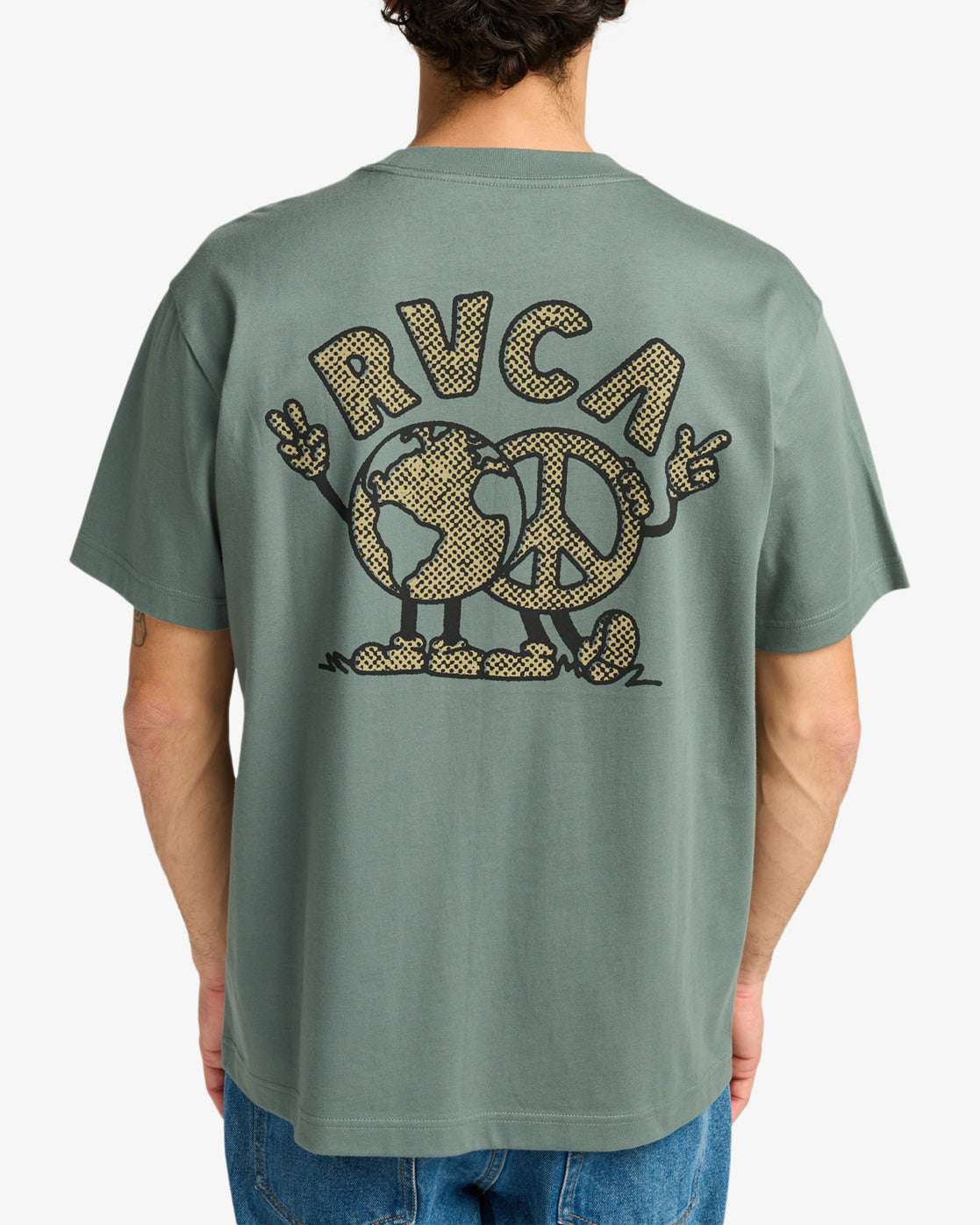 RVCA United Tshirt-Balsam Green | RVCA | T Shirt