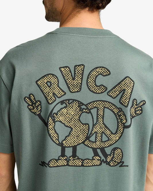 RVCA United Tshirt-Balsam Green | RVCA | T Shirt
