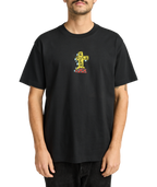 RVCA Barba Cross T-shirt-Black | RVCA |