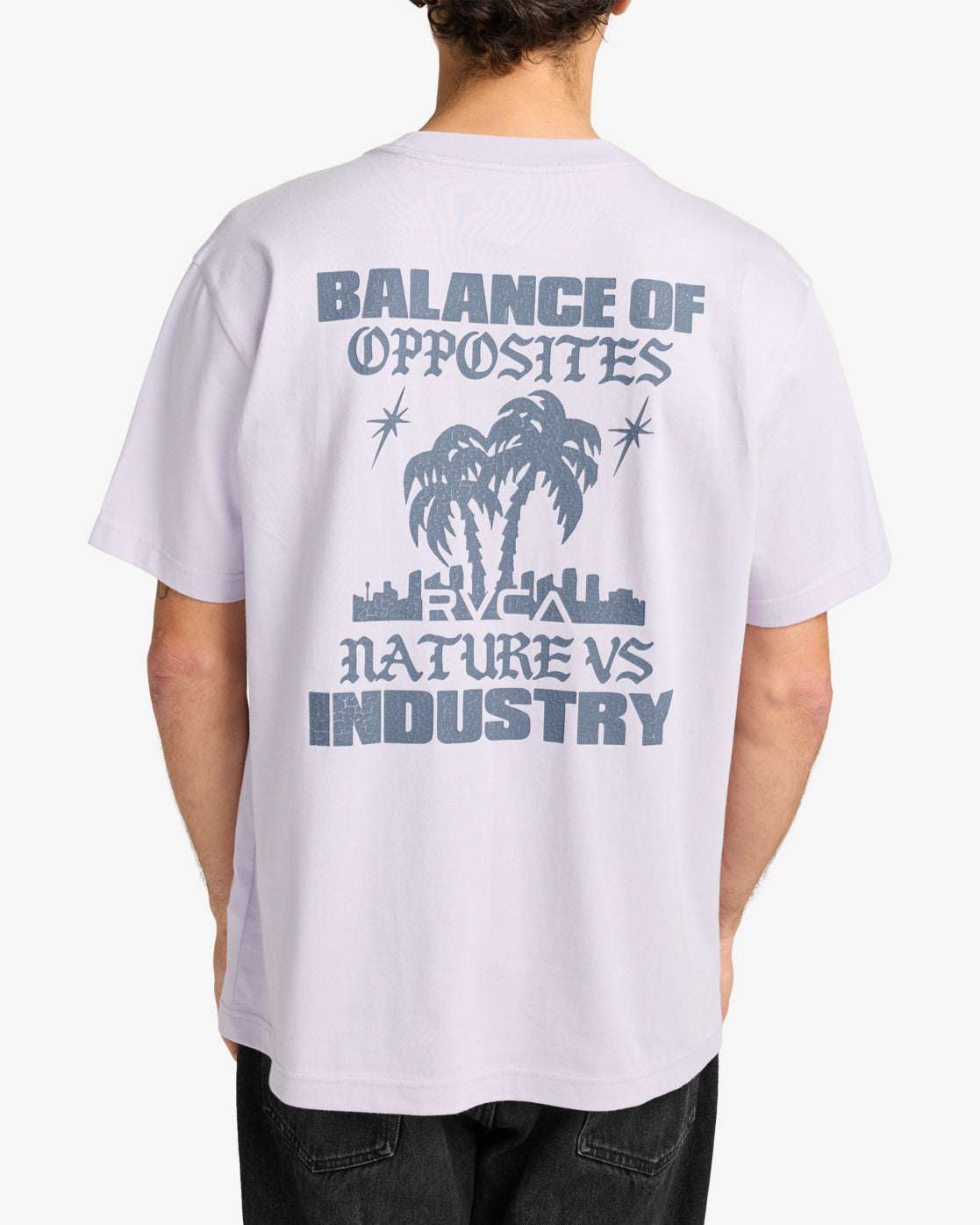 RVCA After Hours T-Shirt-Pastel Lilac | RVCA | T Shirt