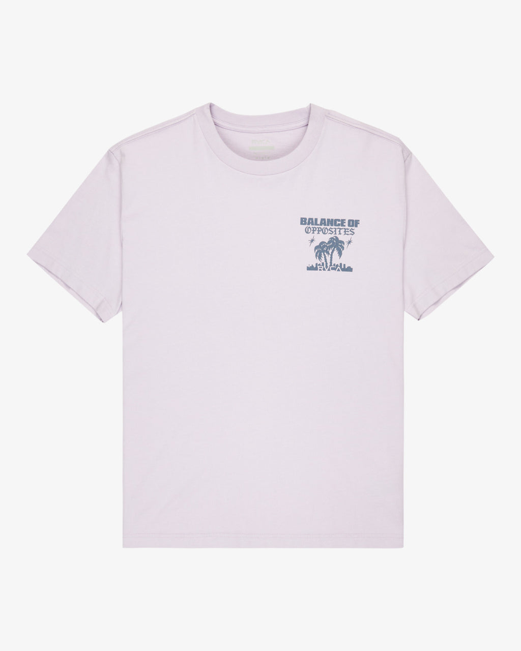 RVCA After Hours T-Shirt-Pastel Lilac | RVCA | T Shirt