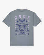 RVCA Butterfly Poster T-Shirt-Flint Stone | RVCA | T Shirt - Northshore Newquay - Surf/Skate