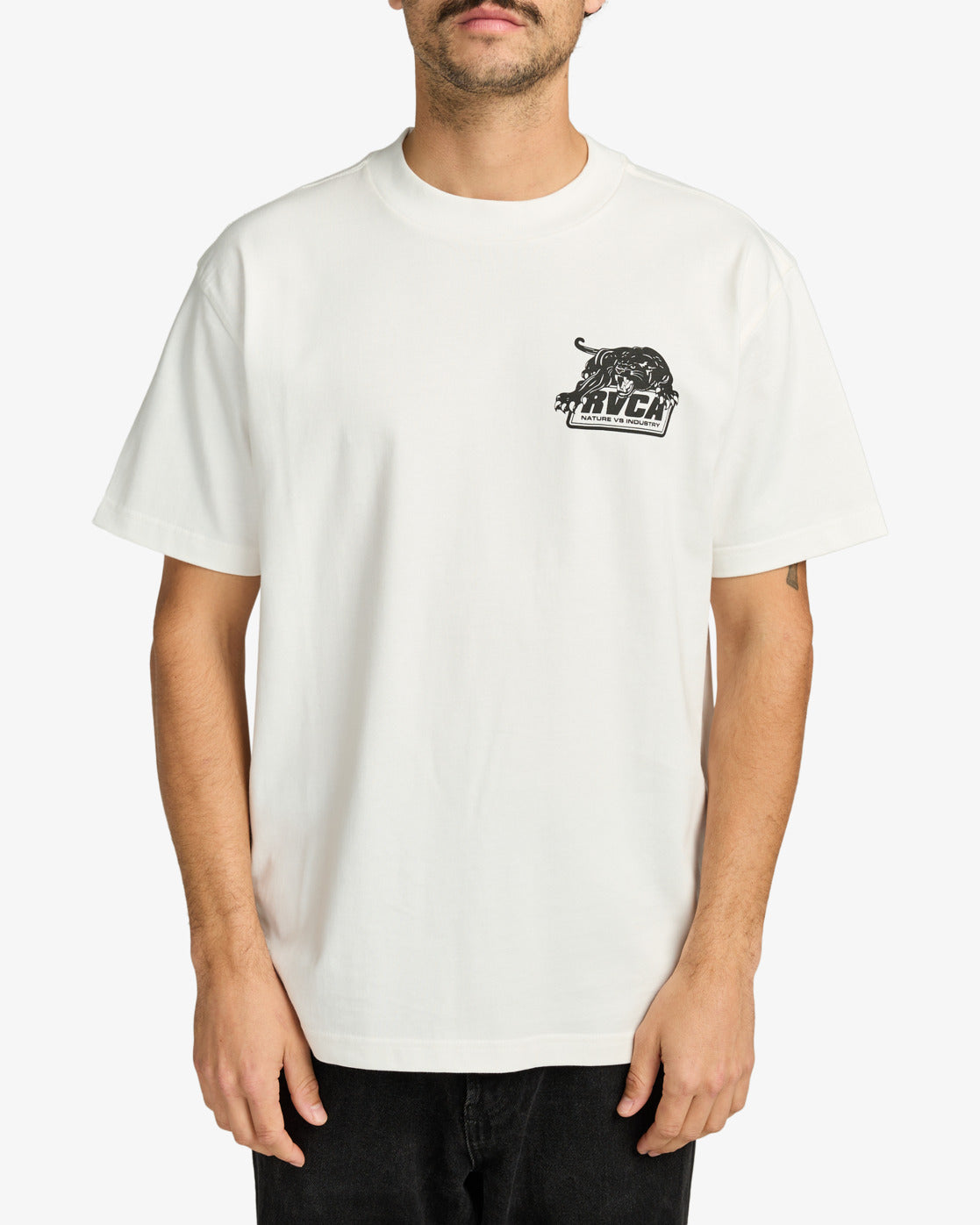 RVCA Penstation T-Shirt-Salt | RVCA | T Shirt