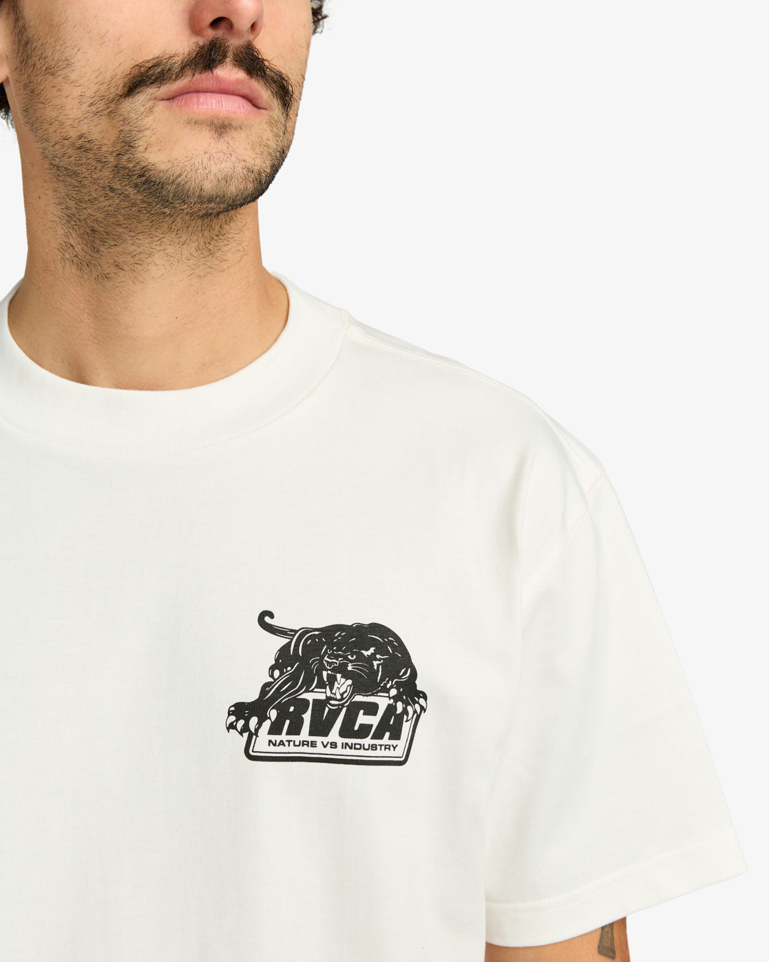 RVCA Penstation T-Shirt-Salt | RVCA | T Shirt