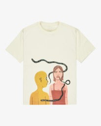 RVCA You're Still Here T-Shirt-Antique White | RVCA |