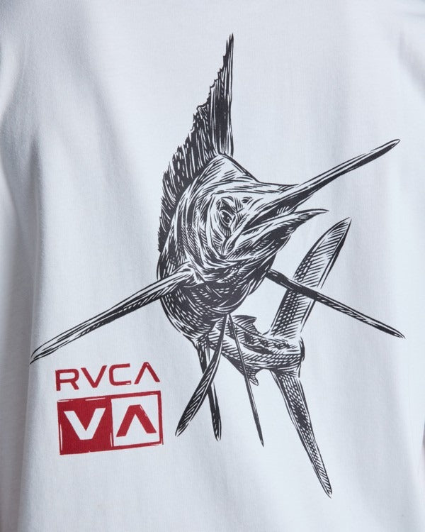 RVCA Horton Florida T-shirt-Antique White | RVCA | - Northshore Newquay - Surf/Skate Shop