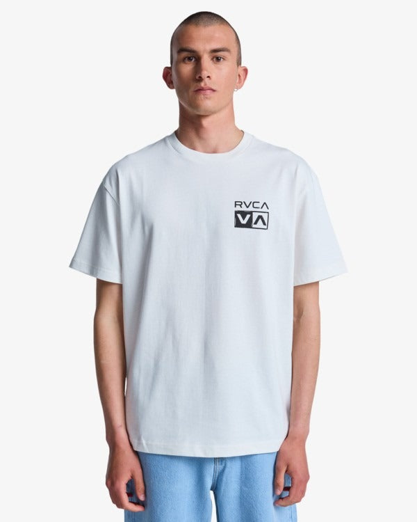 RVCA Horton Florida T-shirt-Antique White | RVCA | - Northshore Newquay - Surf/Skate Shop