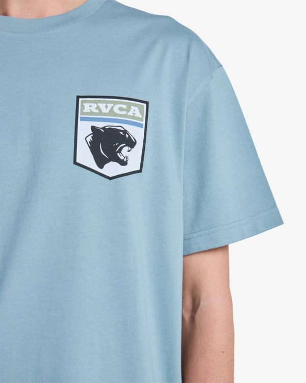RVCA Men's Pantero T-Shirt-Lead | RVCA | - Northshore Newquay - Surf/Skate Shop