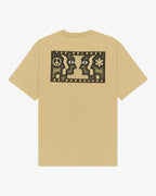 RVCA Men's Face to Face T-Shirt-Khaki | RVCA | - Northshore Newquay - Surf/Skate Shop