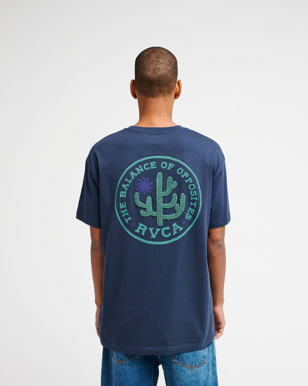 RVCA Sanctum-Moody Blue | RVCA | - Northshore Newquay - Surf/Skate Shop