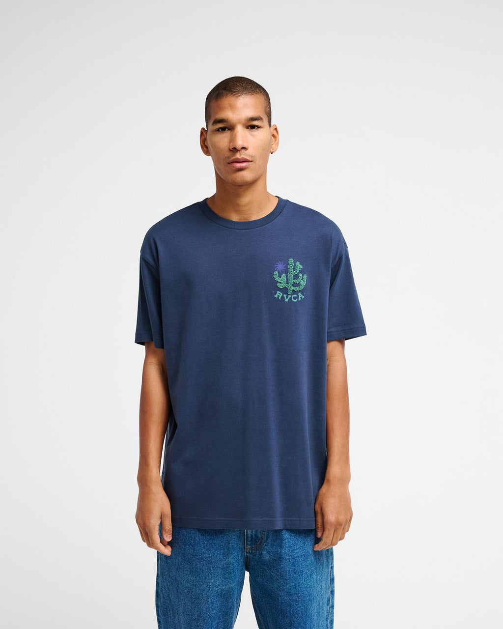 RVCA Sanctum-Moody Blue | RVCA | - Northshore Newquay - Surf/Skate Shop
