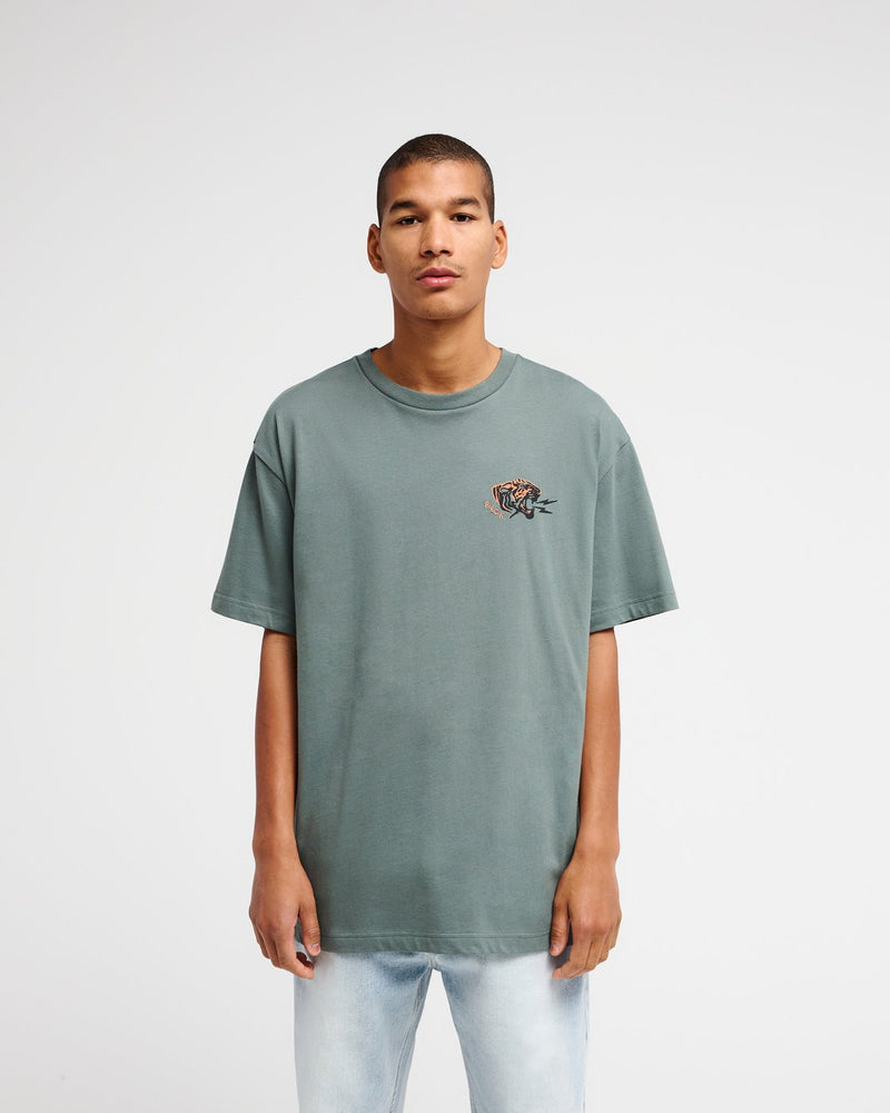 RVCA Bengal Supply T-Shirt-Balsam Green | RVCA | - Northshore Newquay - Surf/Skate Shop