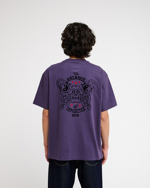 RVCA Dalas Balance Tee-Purple