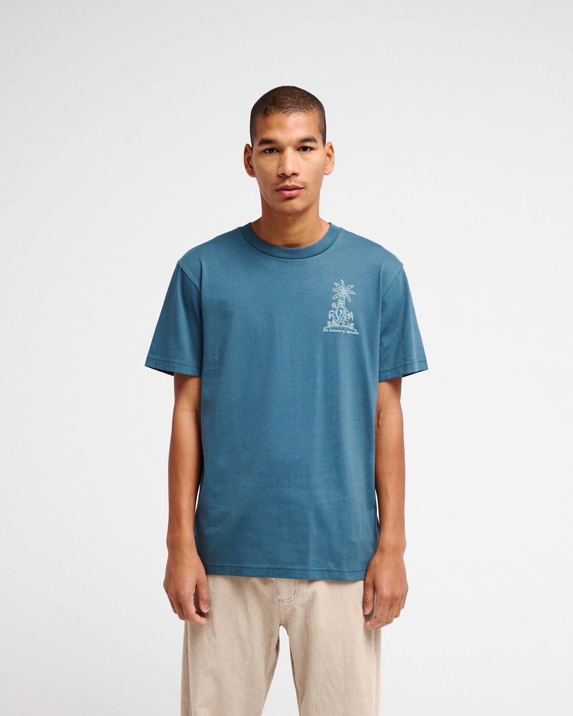 RVCA Mad Local-Duck Blue | RVCA | - Northshore Newquay - Surf/Skate Shop
