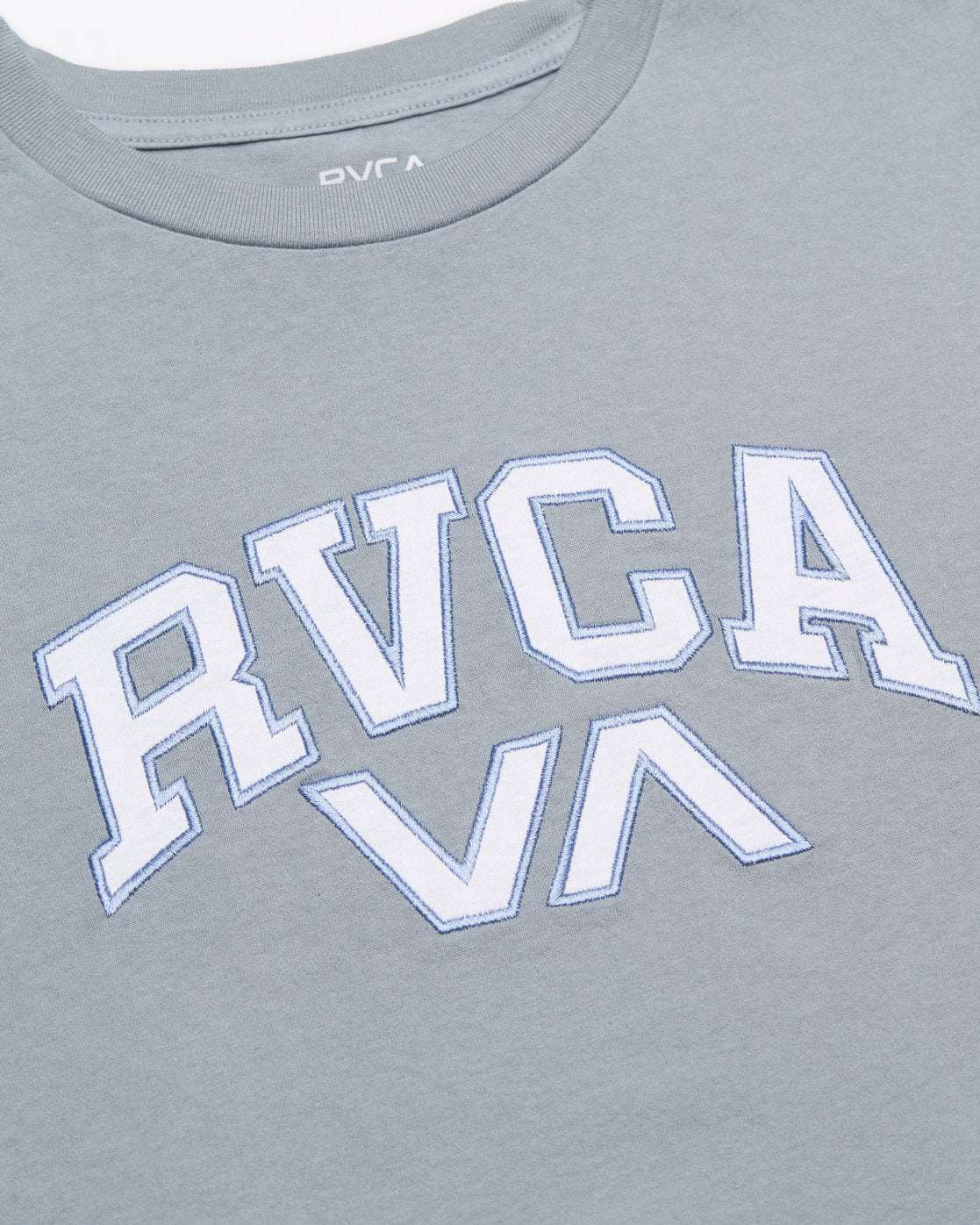 RVCA Emblem T-Shirt-Monument | RVCA | - Northshore Newquay - Surf/Skate Shop