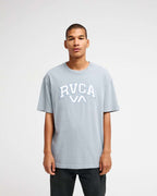 RVCA Emblem T-Shirt-Monument | RVCA | - Northshore Newquay - Surf/Skate Shop