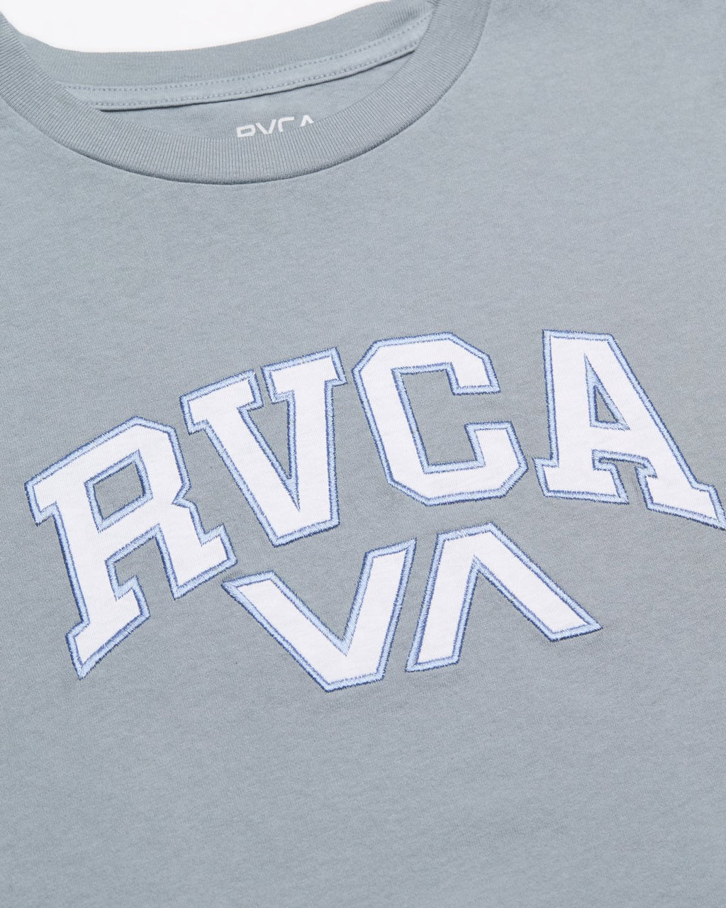 RVCA Emblem T-Shirt-Monument | RVCA | - Northshore Newquay - Surf/Skate Shop