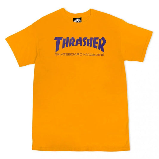 Thrasher Skate Mag T-shirt-Gold | Thrasher |