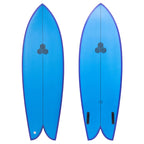 Channel Islands Feb's Fish surfboard Blue | Channel Islands Surfboards |