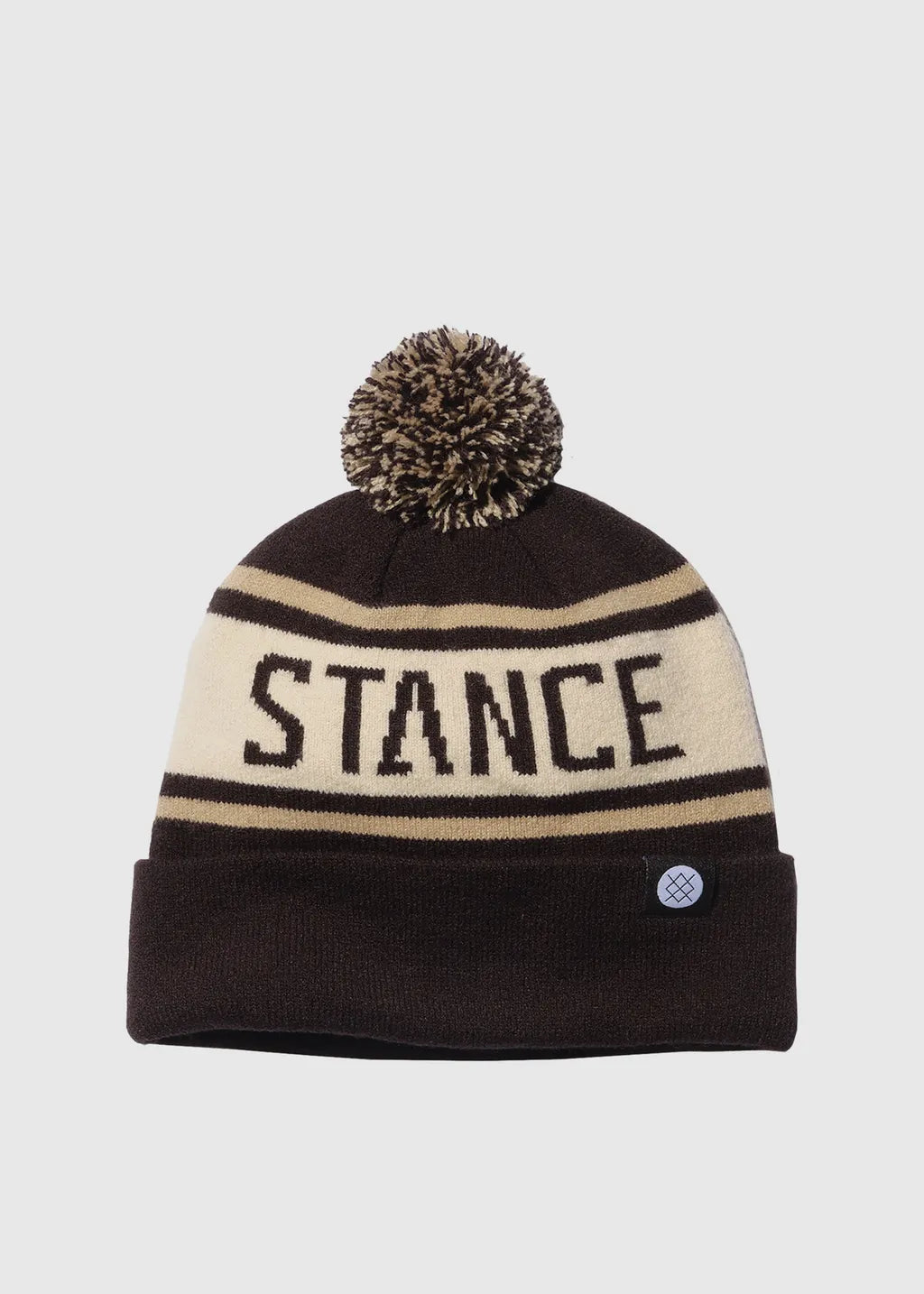 Stance OG POM BEANIE-Black/White