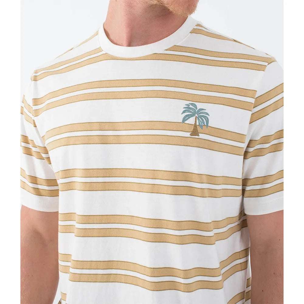 Hurley Naturals Stripe T-shirt - Barely Bone | Hurley | T Shirt