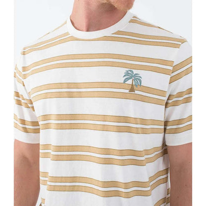 Hurley Naturals Stripe T-shirt - Barely Bone | Hurley | T Shirt
