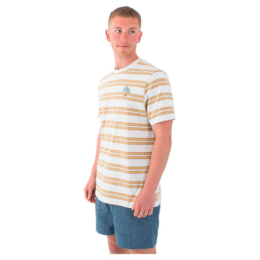 Hurley Naturals Stripe T-shirt - Barely Bone | Hurley | T Shirt