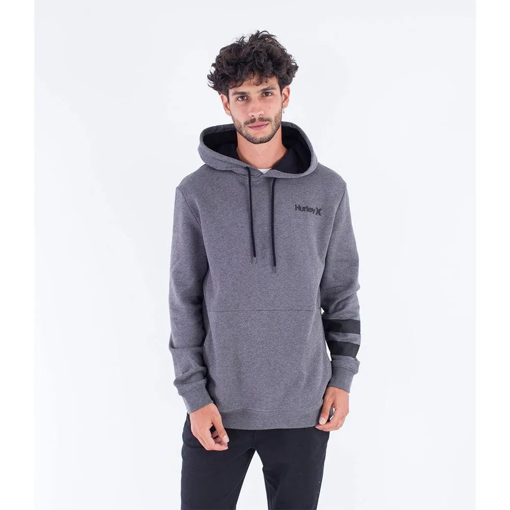 Hurley Oceancare Hooded Sweatshirt-Dark Grey | Hurley | Hooded Sweatshirt - Northshore Newquay - Surf/Skate Shop