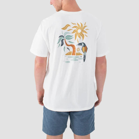 Hurley Youcan Tucan T-shirt-Barely Bone | Hurley | T Shirt