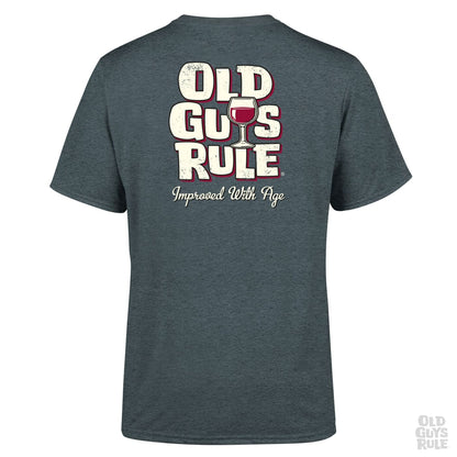 Old Guys Rule Improved with Age III- Dark Heather | Old Guys Rule |