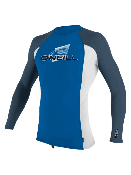 Oneill Youth Premium Skins L/S Rash Guard OCEAN/WHITE/COPENBLUE | O’neill | rashvest