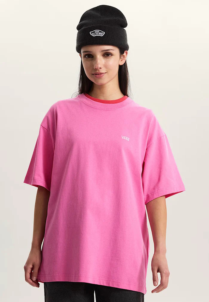 Vans LEFT CHEST II LOOSE SS - Pink Fizz | Vans | Mens T-Shirts - Northshore Newquay - Surf/Skate Shop