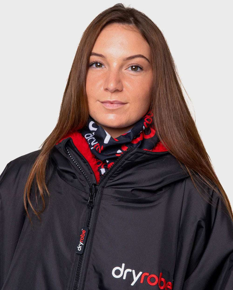 Dryrobe Neck Tube | Black/Red | Dryrobe | Neck Tube - Northshore Newquay - Surf/Skate Shop
