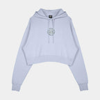 Santa Cruz Offshore Dot Hood-Barely Blue UK14 | Santa Cruz | Hooded Sweatshirt