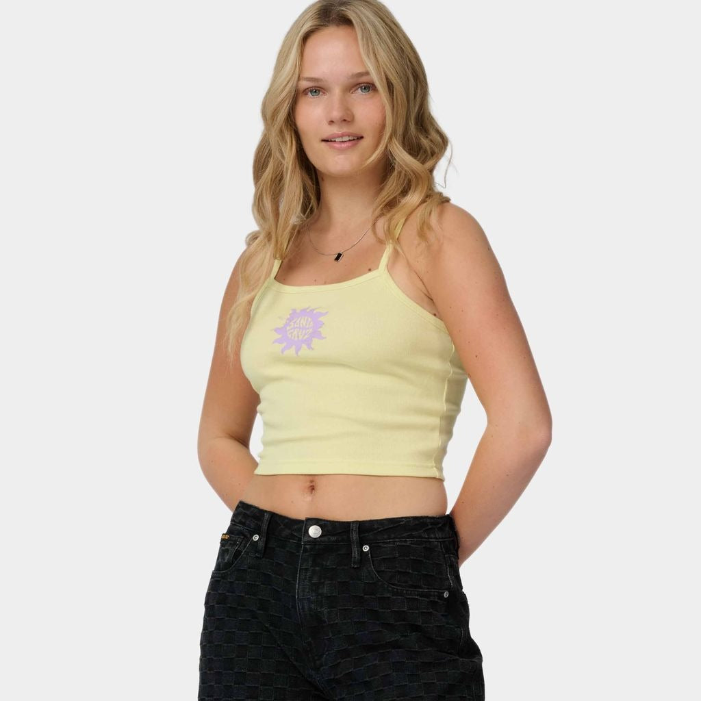 Santa Cruz Women's Sun Daze Vest-Celestial Yellow | Santa Cruz | - Northshore Newquay - Surf/Skate Shop