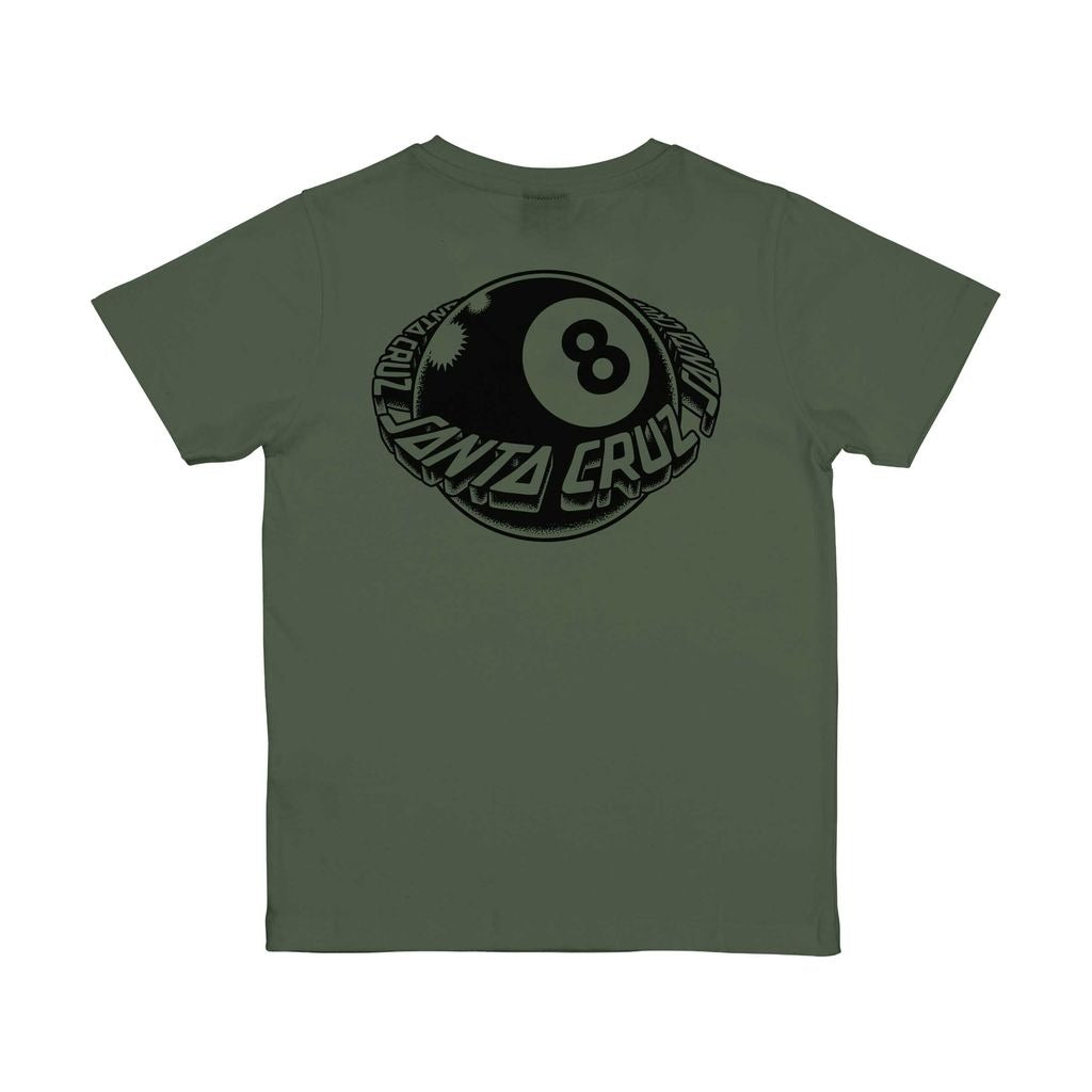 Santa Cruz Youth Winkowski Eighth Planet T-Shirt-Dark Moss | Santa Cruz |