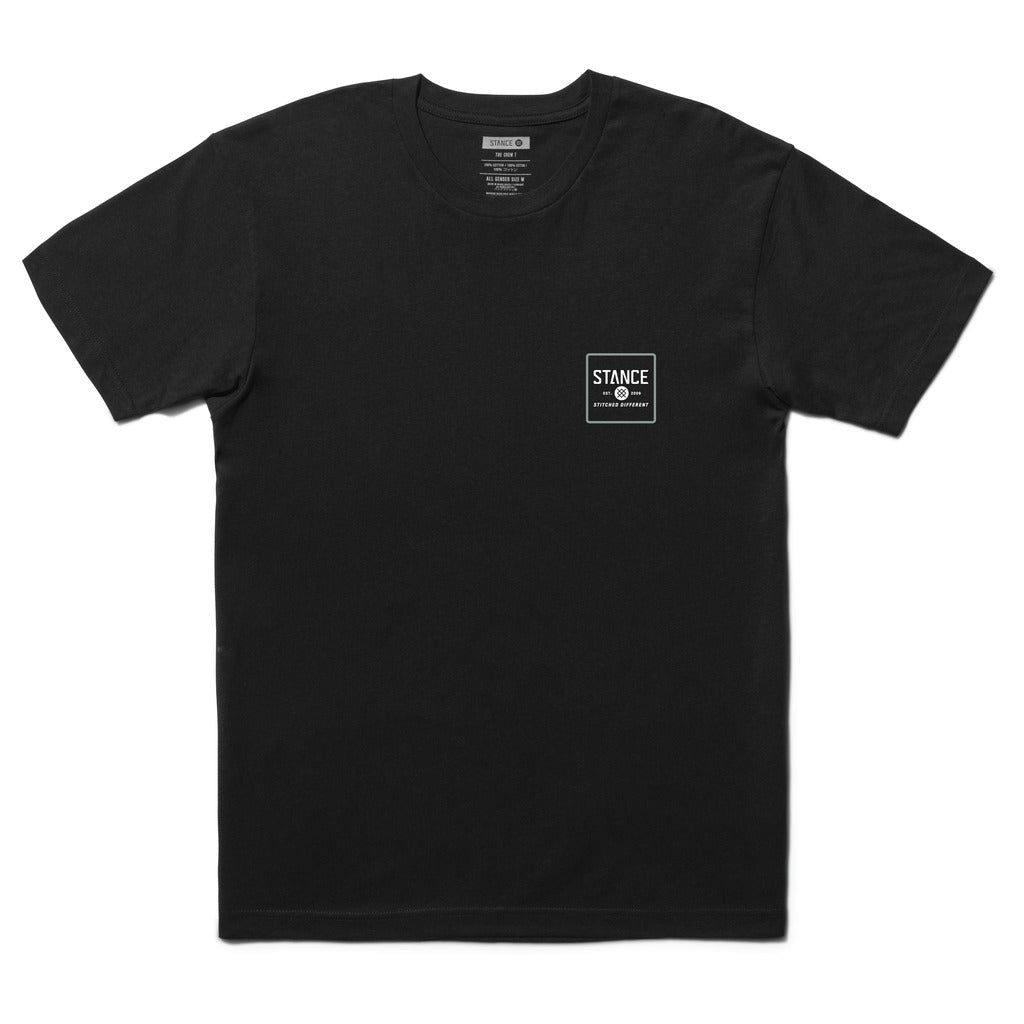 Stance Boxed T-Shirt-Black | Stance | - Northshore Newquay - Surf/Skate Shop