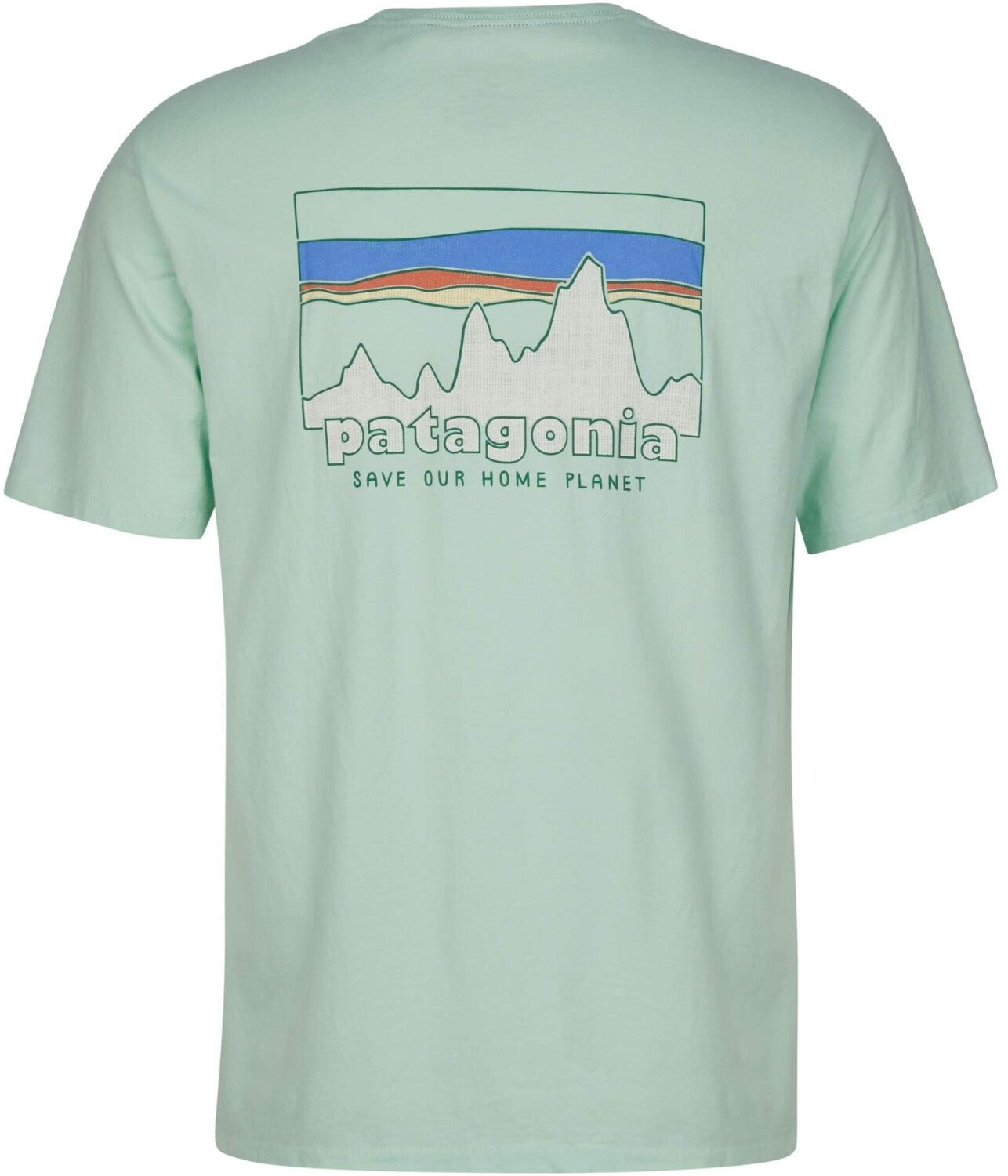 Patagonia Men's '73 Skyline Organic T-Shirt-Rinsed Green | Patagonia | T Shirt